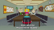 talking eric cartman GIF by South Park 