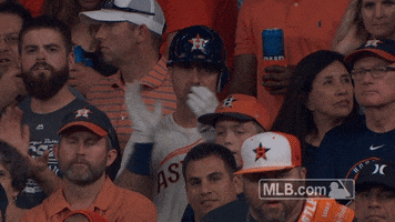 Houston Astros Clap GIF by MLB