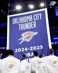 Oklahoma City Hug GIF by OKC Thunder