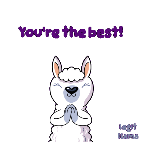Sheep Youre The Best Sticker by VeeFriends