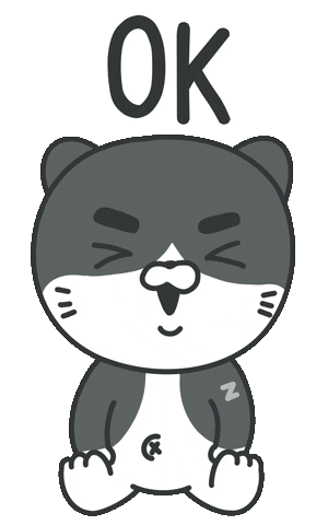 Turn Around Ok Sticker