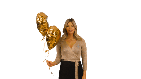 GoudenFormule giphyupload win balloons sbs6 Sticker