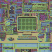 5olmoon pixel art scifi undertale lofi GIF