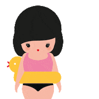 happydesignlien love happy yeah beach Sticker