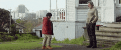Sam Neill Hug GIF by HUNT FOR THE WILDERPEOPLE  