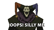 Devil May Cry Oops Sticker by NETFLIX