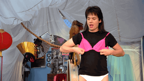 wayne's world GIF by Hollywood Suite