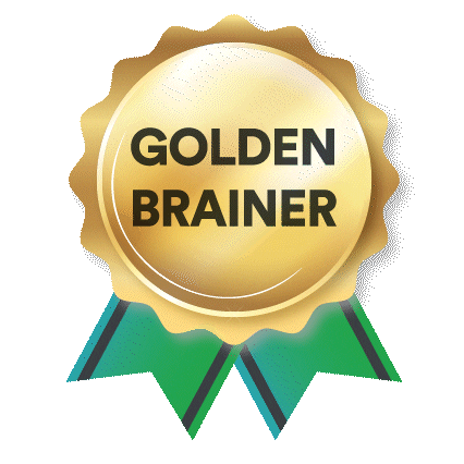 Golden Medal Winner Sticker by BrainCommunicatie