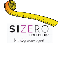 Sizezero hoofddorp afslanken sizezero opmeten Sticker