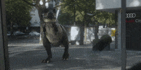 happy t-rex GIF by Audi