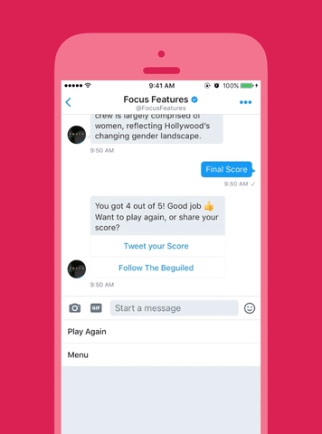twitter dm button GIF by Instapage