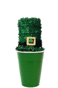 st patricks day dog Sticker by MISO PUP