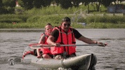 M6officiel angry mad couple throw GIF