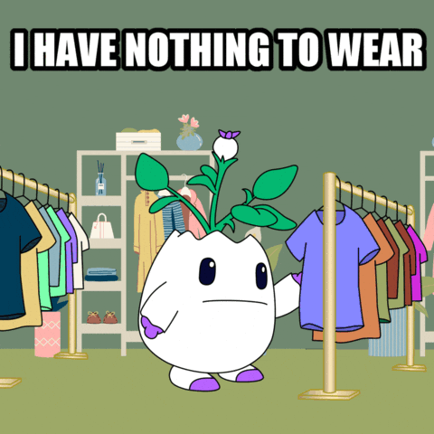 Deciding What To Wear GIF by Magic Eden