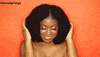 Happy Black Girl GIF by Natural Girl Wigs
