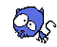 Hungry Cat Sticker