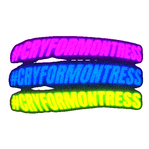 Montress Sticker by WEOCCWORD