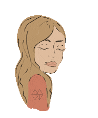 Skincare Glow Sticker by Pfeffer Sal