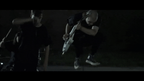 the rain band GIF by Pure Noise Records