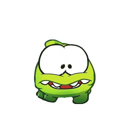 Scream Wow Sticker by Om Nom