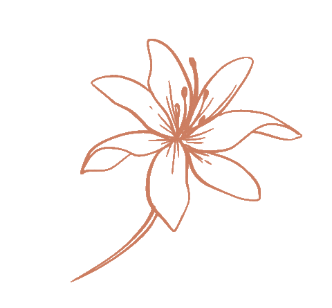 Pinkflower Sticker by Catsmart Marketing