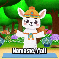 Fitness Yoga GIF by Llamaozi