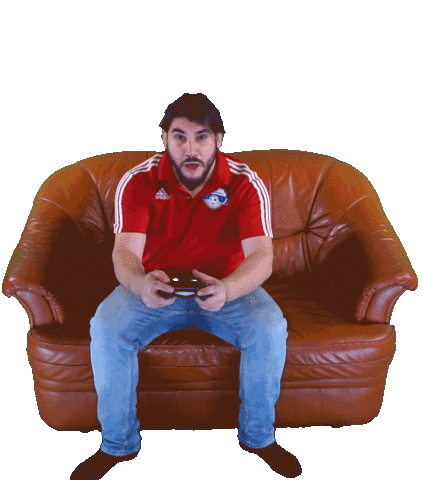 GIFFABRIK gaming gamer couch zocker Sticker