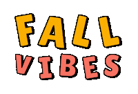 Fall Season Illustration Sticker by katycreates