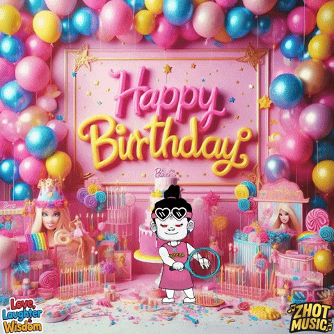 Happy Birthday Bday GIF by Zhot Music