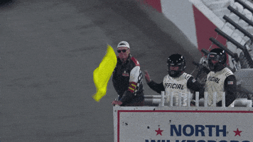 Yellow Flag GIF by NASCAR