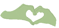 Heart Hand Sticker by BVK Students Hannover