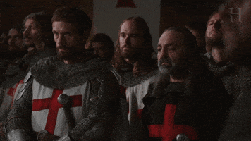 simon merrells knight GIF by HISTORY UK