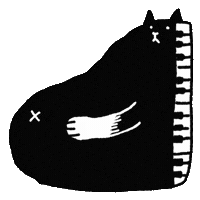 Piano Cat Sticker