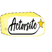 actorsite actress actor acting audition Sticker