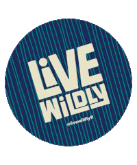 LiveWildlyFL florida wild live wildly live wildly fl Sticker