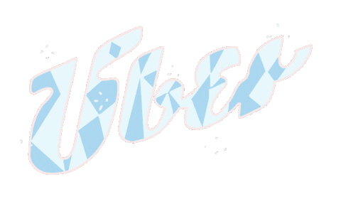 Skateboarding Bling Sticker by ÜBER