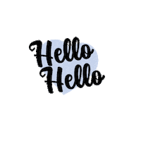 girlbiz hello hi morning hola Sticker