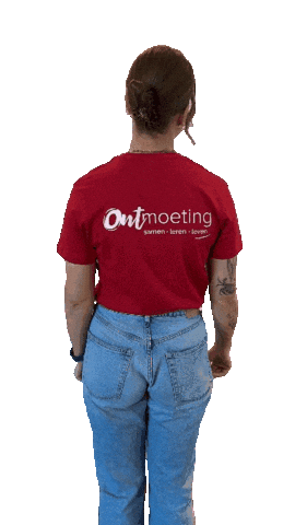 Shirt Leren Sticker by Ontmoeting