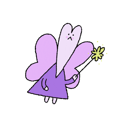 elizayoungillustration giphyupload magic fairy magical Sticker