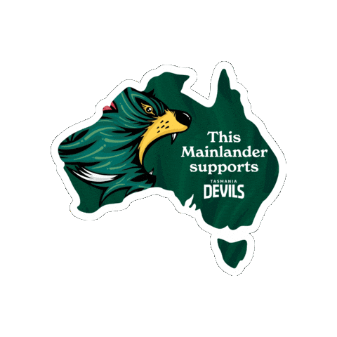 Devil Sticker by tasmaniafc