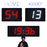 13 Away Sticker
