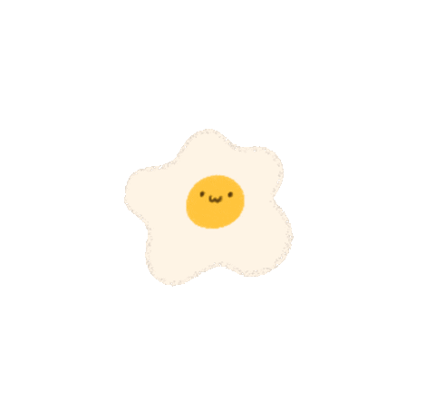 Sunny Side Up Egg Sticker