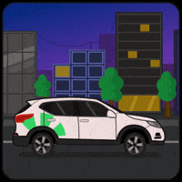Citymobiltaxi halloween taxi такси ситимобил GIF