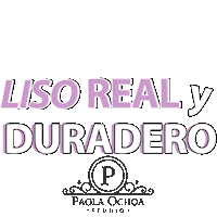 Alisado Sticker by PaolaOchoaStudio