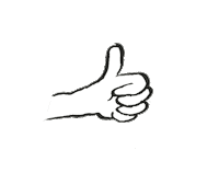 Little Lunch Thumbs Up Sticker by Australian Children's Television Foundation (ACTF)