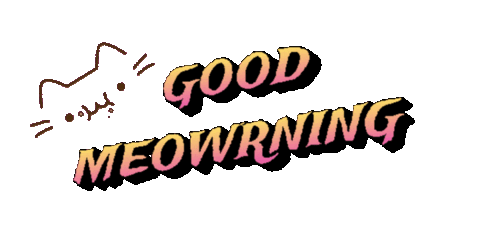 Good Morning Hello Sticker