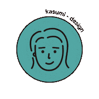 kasumi-design kasumi kasumi-design カスミ Sticker