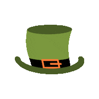 St Patricks Day Good Luck Sticker