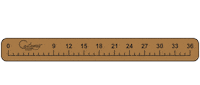 castawaycustoms ruler measure measuring redfish Sticker