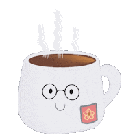 Tea Glass Sticker